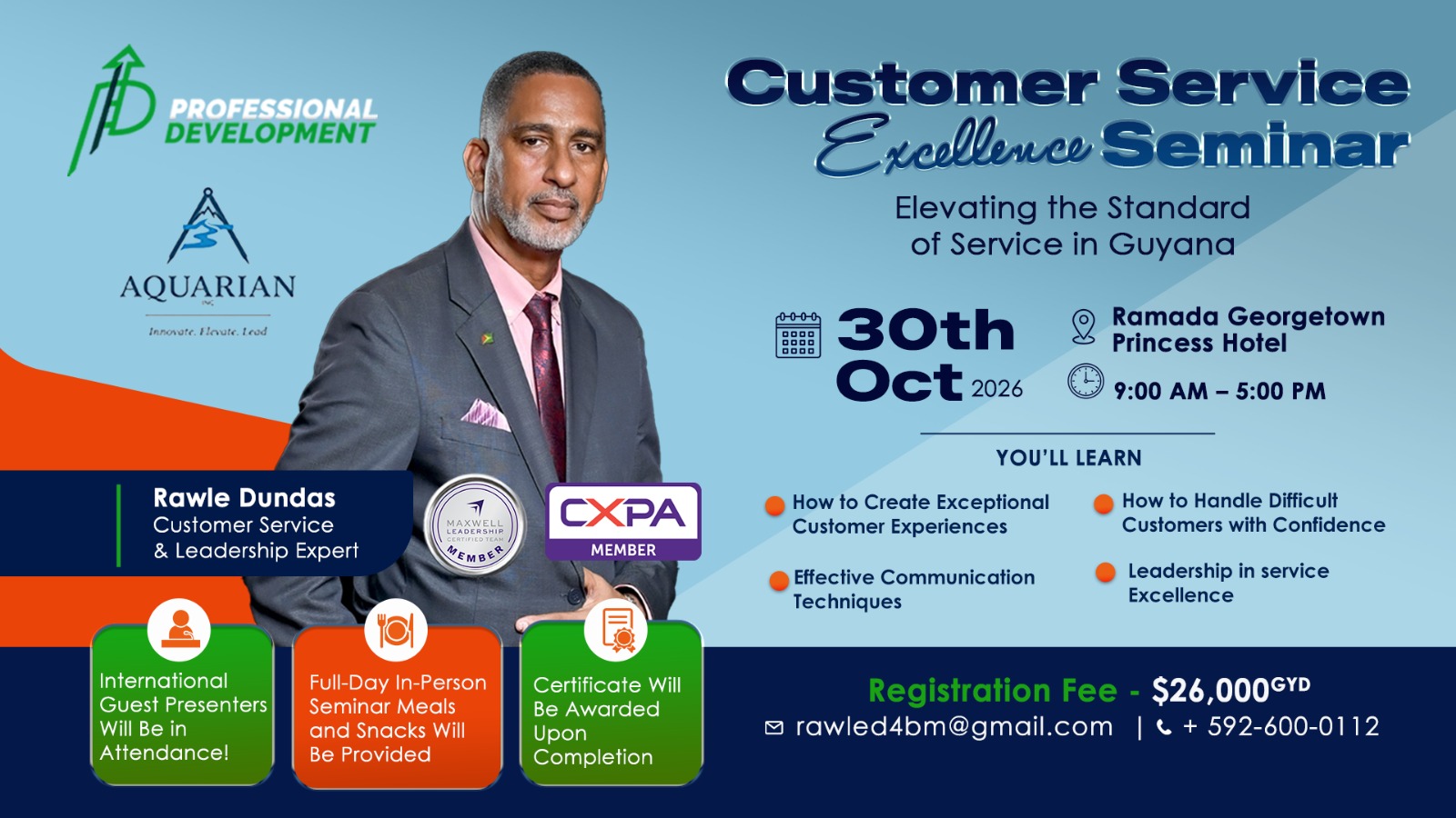 Customer Service Excellence Seminar